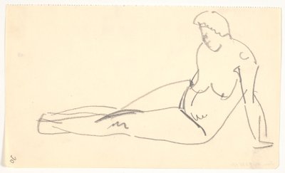 Siedzący model autorstwa Karl Isakson