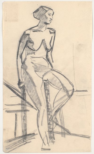 Siedzący model autorstwa Karl Isakson