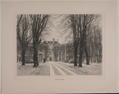 Zielony ogród w Szpitalu Frederiks autorstwa Karl Jensen