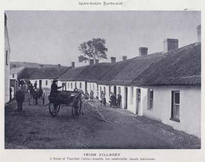 Irlandzkie wioski (zdjęcie czarno-białe) autorstwa Karl Karlovich Piratsky