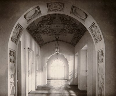 Muzeum Cesarskiego Liceum Puszkina w Petersburgu, Rosja, lata 1910. autorstwa Karl Kubesch