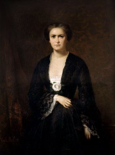 Panna Sophie Cruvelli autorstwa Karl L. H. Müller