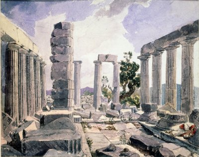 „Vue du Temple d