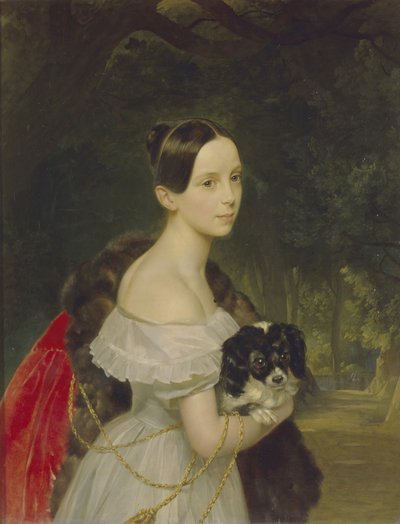 Portret Ulyany M. Smirnovej, 1837-1840 autorstwa Karl Pavlovich Bryullov