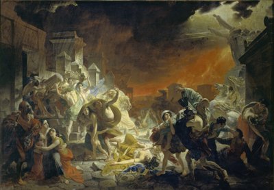 Ostatni dzień Pompejów, 1833 autorstwa Karl Pavlovich Bryullov
