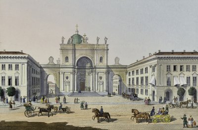 Kościół katolicki św. Katarzyny w Petersburgu, I poł. autorstwa Karl Petrovich Beggrov