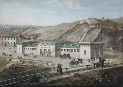 Kaukaskie źródła mineralne, połowa XIX wieku autorstwa Karl Petrovich Beggrov