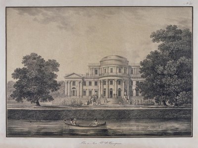 Pałac Jelaginów w Petersburgu, 1823 r. autorstwa Karl Petrovich Beggrov