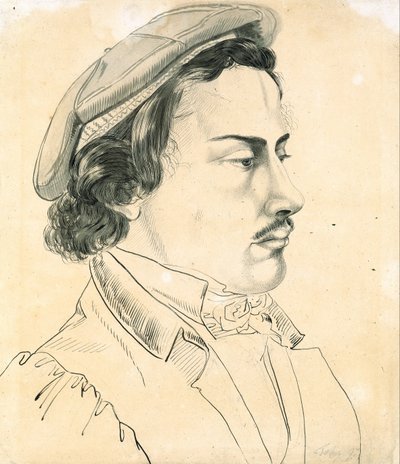 Portret studenta autorstwa Karl Philipp Fohr