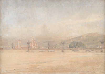 Piazzale Michelangelo niedaleko Florencji autorstwa Karl Schou