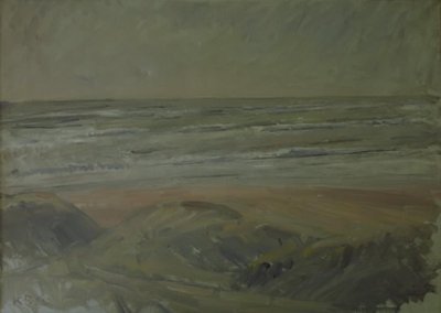 Widok z wydm na Morze Północne autorstwa Karl Schou