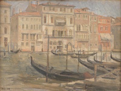 Na Canale Grande w Wenecji autorstwa Karl Schou