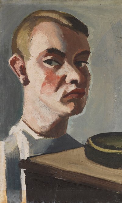 Autoportret, ok. 1920. autorstwa Karl Tratt