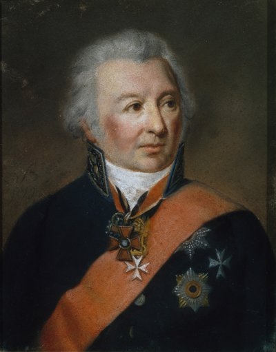 Portret Aleksandra Aleksandrowicza Sablukowa 1749-1828, 1819 autorstwa Karl Wilhelm Bardou