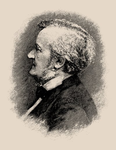 Portret kompozytora Richarda Wagnera 1813-1883, 1900-1910. autorstwa Karl Wilhelm Diefenbach