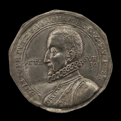 Christoph Putz von Kirchameg, mincerz w Pradze 1590, 1584. autorstwa Karl von Bieberstein