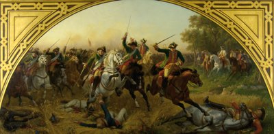 Bitwa pod Kolinem 1757 autorstwa Karl von Blaas