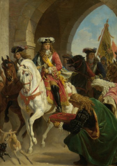 Wejście Karola III. w Madrycie 1710 autorstwa Karl von Blaas