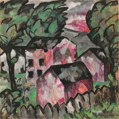 Krajobraz, 1911. autorstwa Kazimir Severinovich Malevich
