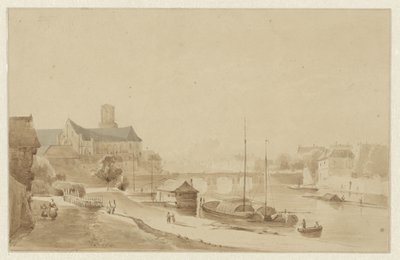 Miasto nad rzeką autorstwa Kasparus Karsen (possibly)