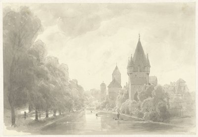 Mur miejski z wieżami autorstwa Kasparus Karsen (possibly)