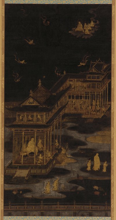 Raj Amidy Buddy Amitabhy, okres Heyan, 794-85. autorstwa Kasuga Kaishi