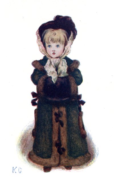 „Kartki świąteczne” Kate Greenaway. autorstwa Kate Greenaway