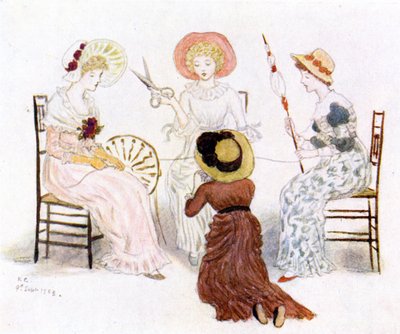 „Kate Greenaway przed losami” autorstwa Kate Greenaway