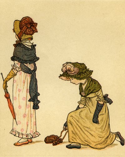 Lucy Locket ją zgubiła autorstwa Kate Greenaway