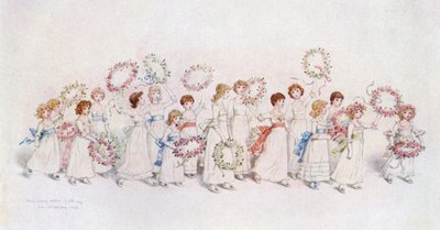 „Wiele szczęśliwych powrotów dnia” Kate Greenaway autorstwa Kate Greenaway