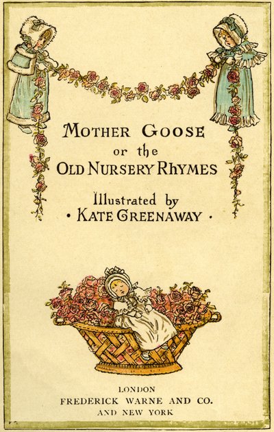 Matka Gęś lub autorstwa Kate Greenaway