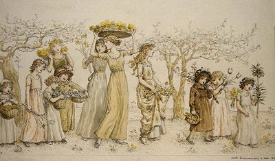 Wiosna autorstwa Kate Greenaway