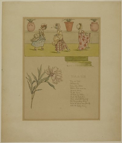 Studiuj na czubek palca z Marigold Garden autorstwa Kate Greenaway