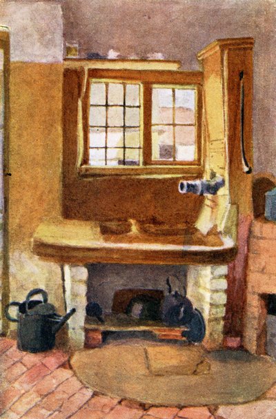 Pompa kuchenna Rolleston Kate Greenaway autorstwa Kate Greenaway