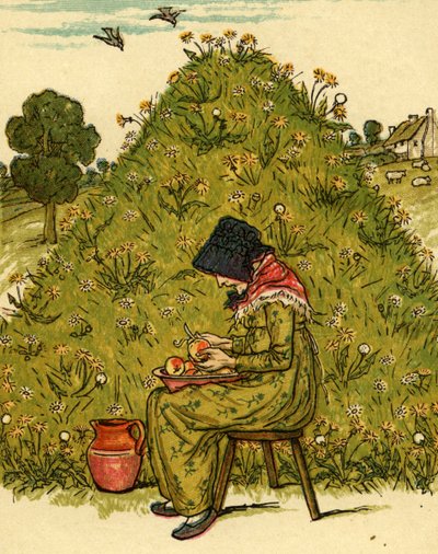 Był stary autorstwa Kate Greenaway