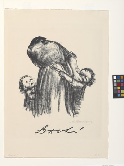 Naruszenie! autorstwa Käthe Kollwitz