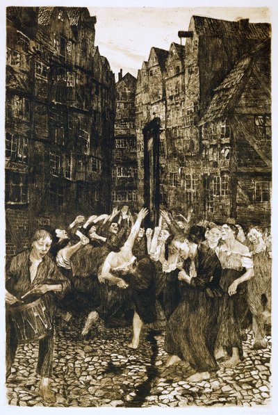 Carmagnole autorstwa Kathe Schmidt Kollwitz