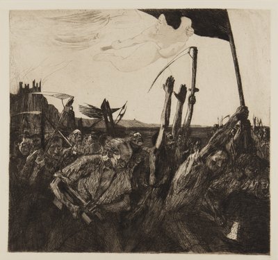 Powstanie, 1899 autorstwa Käthe Kollwitz