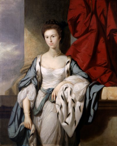 „Maria Constantina Trevor, hrabina Suffolk”, XVIII wiek autorstwa Katherine Read