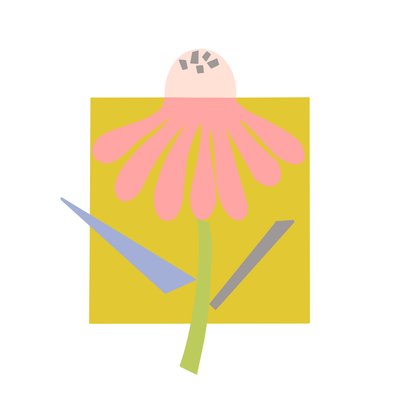 Hope, 2023 (ilustracja cyfrowa z oryginalnego kolażu na papierze) autorstwa Kathy Dunaway