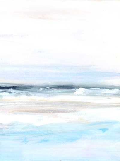 Ocean Tide 2, 2023 (akryl na papierze) autorstwa Katie Ré Scheidt