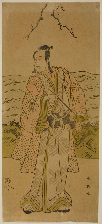 The Actor Ichikawa Omezo I autorstwa Katsukawa Shun