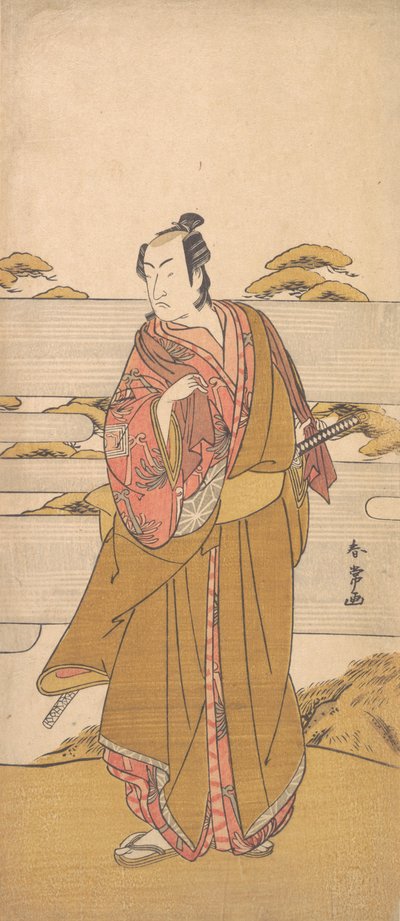 Masasuke Ichikawa Dobrze? 1790. autorstwa Katsukawa Shunjo