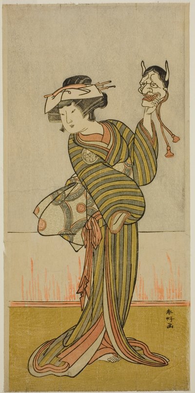 Yamashita Kinsaku II w niezidentyfikowanej roli autorstwa Katsukawa Shunkо̄