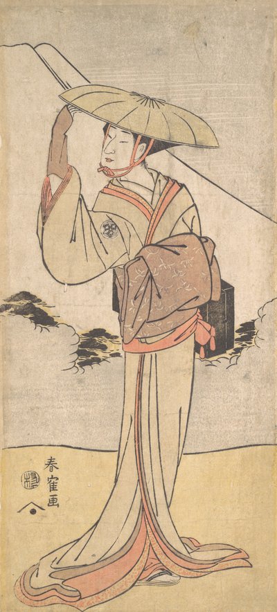 8. Shio te-ro Nakamury. autorstwa Katsukawa Shunkaku