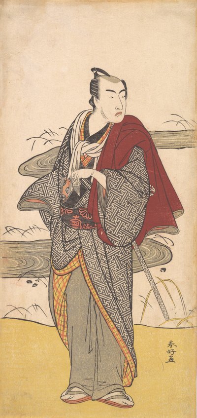 The Actor Matsumoto Koshiro 4th as a Man, ca. 1780. autorstwa Katsukawa Shunko
