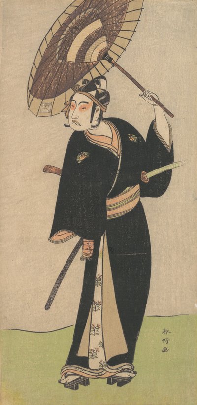 The Third Ichikawa Yaozo in the Role of the Otokodate Sukeroku, 1784. autorstwa Katsukawa Shunko