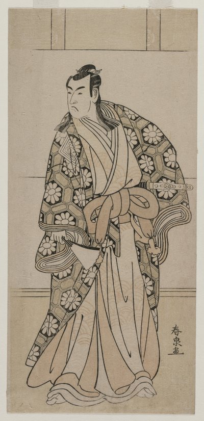 Ichikawa Monnosuke Good s Aord, lata 80. XVIII wieku. autorstwa Katsukawa Shunsen