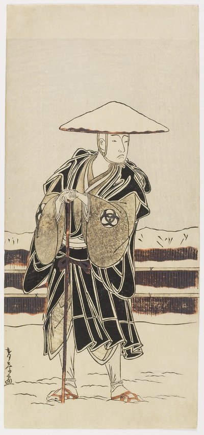 Zespół _ ​​Mitsugoro _ Jak czas autorstwa Katsukawa Shunsho