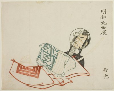 Ichikawa Danjuro V autorstwa Katsukawa Shunsho